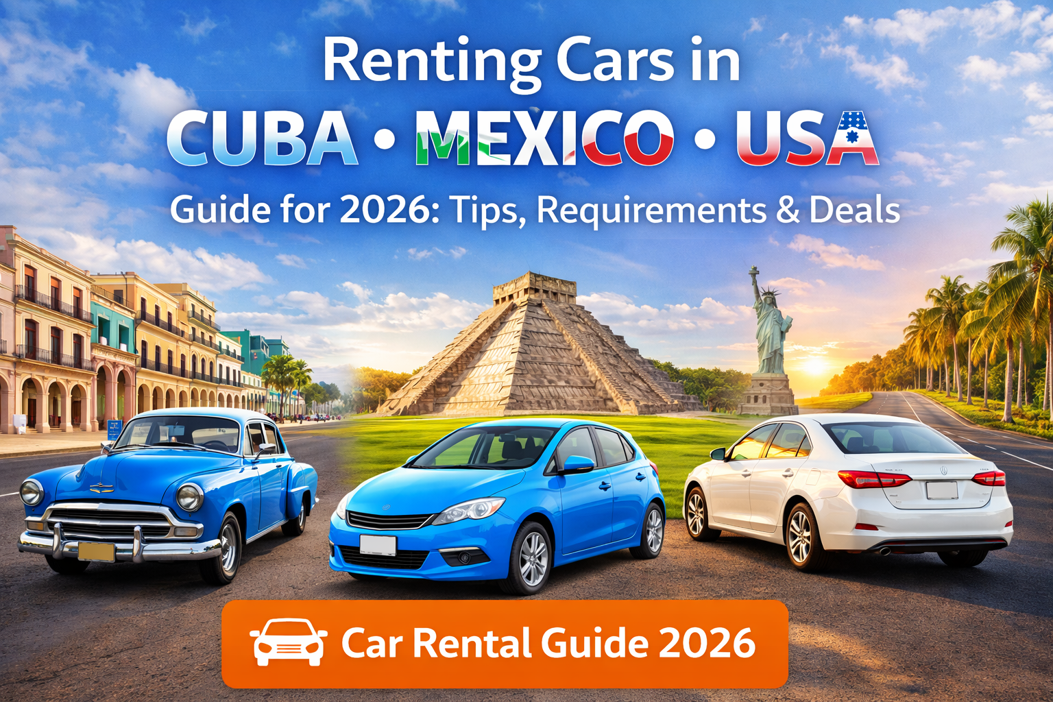 Cuba Travel Deals – Flights & Car Rentals