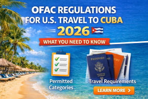 Cuba travel support for the Cuban people